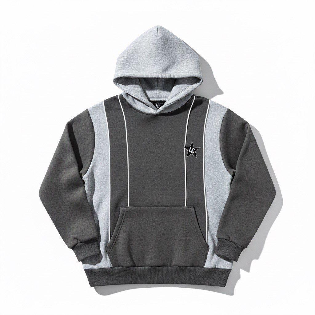 LC. Gray Signature Hoodie